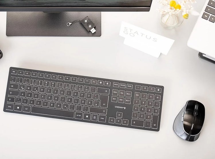 Ein Bild, das Text, Eingabegerät, Computertastatur, peripher enthält. Automatisch generierte Beschreibung