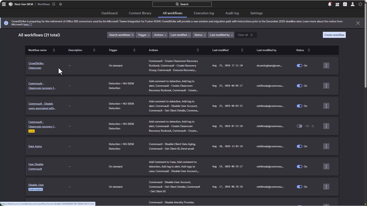 CrowdStrike integriert Commvault-Recovery - CRN DE