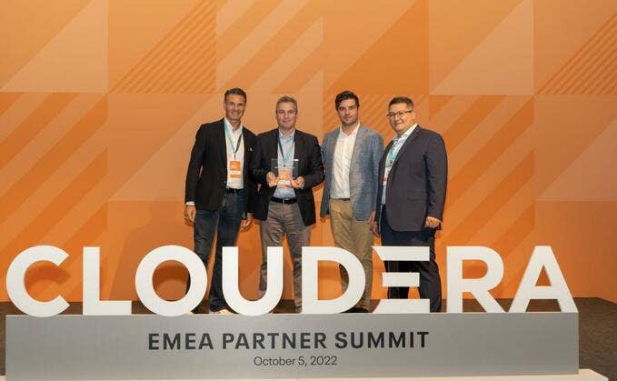 Das deutsche Systemhaus SVA ist 2022 von Cloudera zum Partner of the Year ausgezeichnet worden.