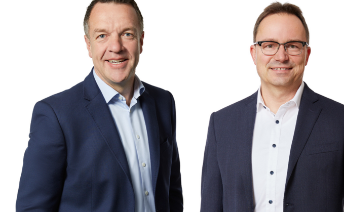 Nfon-Chef Patrik Heider (li.) und der designierte CTO Andreas Wesselmann bilden ab 2024 den Vorstand von Nfon.