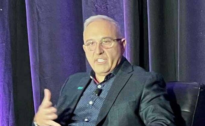 HPE-CEO Antonio Neri: Sieht seinen Konzern trotz Umsatz- und Gewinnrückgängen auf der richtigen Spur.